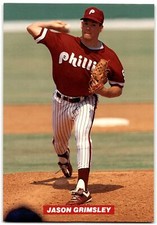 1990 Philadelphia Phillies Photocards Jason Grimsley
