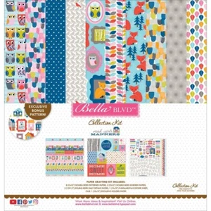 NEW Bella Blvd 12 x 12 Mind Your Manners Collection Kit - Picture 1 of 1