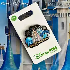 2023 Walt Disney World 4 Parks Pin Epcot Magic Animal Kingdom Hollywood Studios - Picture 1 of 1