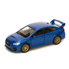Subaru Wrx Sti Blue Welly Scale 1:34-39 Diecast Toy Car Model Gift