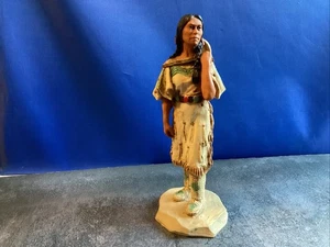 Castagna Indian Native American Figurine Woman & Child 6” Made In Italy - L#Y202 - Picture 1 of 2