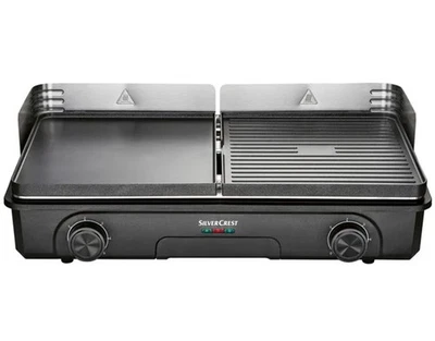 SILVERCREST(HOYER HANDEL GMBH) SILVERCREST Tischgrill Elektrogrill mit 2 Heizelementen STG 2200 A1 W 2200Watt