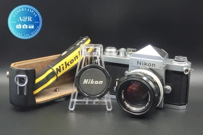 Apollo! Nikon F fotocamera reflex pellicola livello occhi obiettivo non Ai... - Immagine 1 di 4