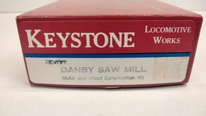 HO Keystone Loco Works Kit 111 Danby Saw Mill Wood Metal Kit - Picture 1 of 9