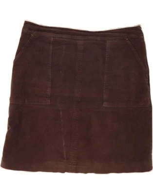 WHITE STUFF Womens Straight Skirt UK 14 Large W36  Brown JR07 - Image 1 of 4