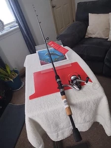 New Spinning Fishing Rod And Reel Zebco Spyn 6' ML 4-12lb 2pc - Picture 1 of 14