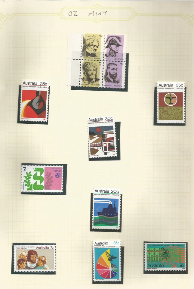 AUSTRALIA MINT STAMPS - Image 1 of 1