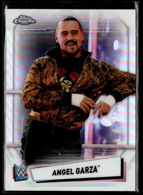 2021 Topps Chrome WWE #5 Angel Garza Refractors - Image 1 of 2