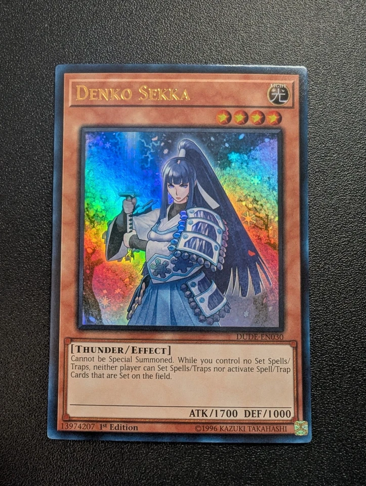 Denko Sekka DUDE-EN030 Ultra Rare 1st Edition NM - Image 1 of 2