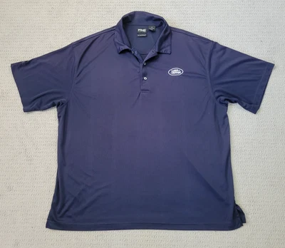 Land Rover Ping Polo Shirt Mens Blue Size 2XL Embroidered Logo Golf - Image 1 of 4
