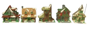 Dept 56 Hide-A-Way Hollow Chapel-Ski Shop-Cozy Cottage-Doctors Hollow-Pineoak Ca - Picture 1 of 8
