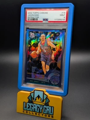 2002-03 Topps cromo - Jason Kidd #18 refractor PSA 9 Foto 1 de 3