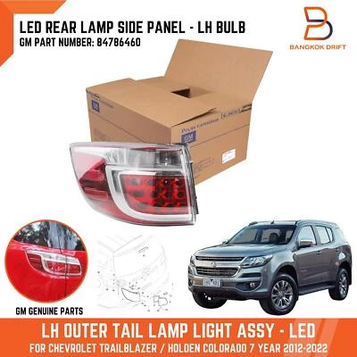 LED LH TAIL LAMP LIGHT OUTSIDE PANEL FOR HOLDEN COLORADO 7 TRAILBLAZER RG 12-22 - Image 1 of 4