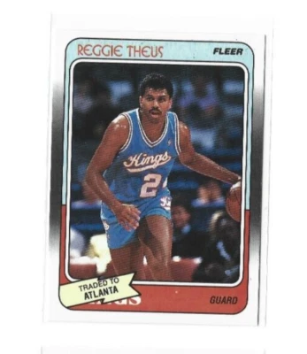 1988-89 Fleer #98 Reggie Theus NMMT - Image 1 of 2