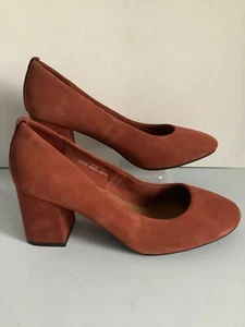 Ladies M&S Collection Terracotta Shoes - UK Size 7.5 - Brand New - Picture 1 of 4