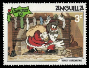 ANGUILLA 455 (SG477) - Walt Disney's "Night Before Christmas" (pf83225) - Picture 1 of 1