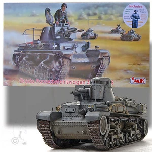 CMK 1/35 SKODA PANZERBEFEHLSWAGEN 35 (T) KIT WITH METAL BARREL/PE/RESIN FIGURE - Picture 1 of 6