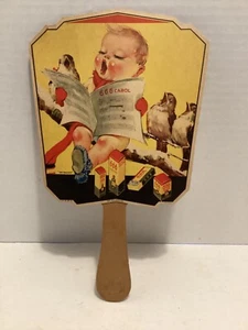 Antiker Werbe Handfächer Liquid 666 Quartett - Colsons Paris, Il - Bild 1 von 10