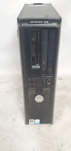 Vintage Gaming Dell OptiPlex 755 Computer Intel Pentium Dual 1.8GHz 2GB No HDD - Picture 1 of 8