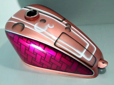 CUSTOM PAINT Frisco Motorcycle Gas Tank 2.5 gallon chopper bobber Sportster cafe - Image 1 of 4