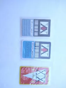 Hunter X Hunter Hunter License Cards, Ging Freecss Cosplay Japan Anime comic new - Picture 1 of 3