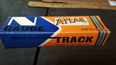 ATLAS N GAUGE TRACK 2550 Left REMOTE STANDARD SWITCH NOS Vintage Trains - Image 1 of 2