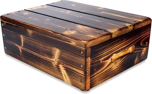 Solid Wood Step Stool for Adult & Kid 500Lb Capacity, Vintage Decorative Single - Picture 1 of 12