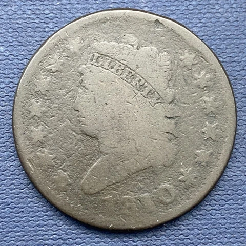 1810 Classic Head Large Cent 1c Circulated #48911 Cover