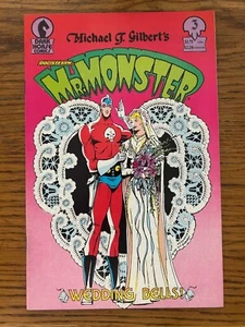 MR. MONSTER #3 Dark Horse 1988  Michael T. Gilbert "Wedding Bells"  VF - Picture 1 of 4