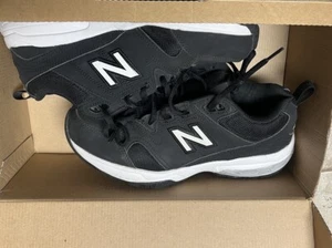 Size  9d - New Balance 609 Black And White  Mens Sneakers Wx609ky2 Excellent - Picture 1 of 10