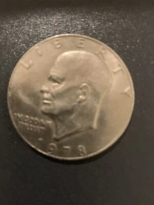 1978 Eisenhower Liberty moneta da un dollaro USA senza marchio nuovo - Foto 1 di 9