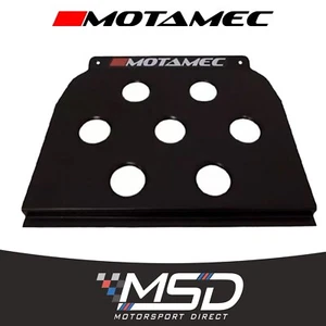 Placa de pie universal negra montada en el piso del conductor reposapiés Motamec - Imagen 1 de 2