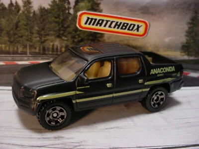 2023 MBX ADVENTURE II Exclusive 2007 HONDA RIDGELINE💥black💥Matchbox Loose - Image 1 of 4