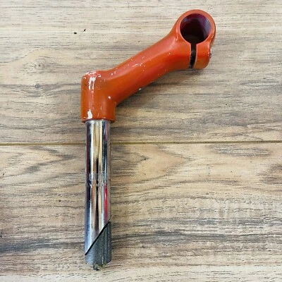 Vástago de pluma de altura MTB de colección 1 pulgada 22,2 25,4 rojo descolorido Taiwán 90 25 grados Foto 1 de 4