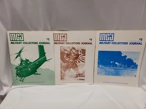 VTG Military Collectors Journal Lot of 3 mags as shown 1981 Magazine - Imagen 1 de 4