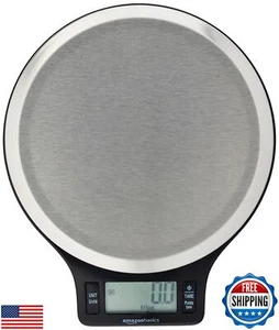Amazon Basics Digital Kitchen Scale with LCD Display, Batteries Included, Wei - Picture 1 of 4