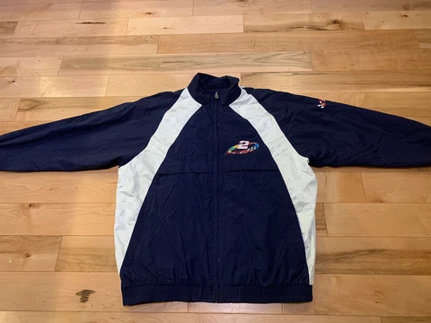 Chase Authentics Rusty Wallace Full Zip Jacket #2 NASCAR, Men's Sz L  Light Cover