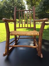 Old Hickory Child's Rustic Adirondack Rocking Chair 