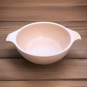 De colección ROSA Watertown Ware Pequeño Cuenco de Coral con Asas Cuenco para Servir de Melamina ☆ - Imagen 1 de 6