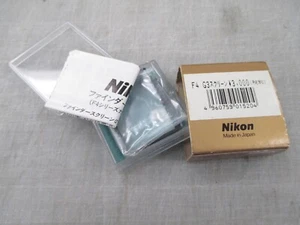 Nikon F3 Focusing Screen Type G3 with Plastic Case new never used - Picture 1 of 1