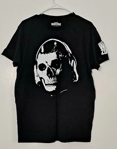 Call Of Duty Warzone Shirt Mens Large Black Activision Skull - Picture 1 of 7