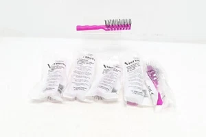 6 pack of 7 Rows VENT BRUSH Hair Stylist Brush by The bobby Company -Purple - Picture 1 of 4