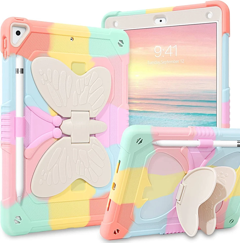 For iPad 9th/8th/7th/6th/5th/Air 2/Pro 9.7 10.2 Shockproof Heavy Duty Case Cover - Image 1 of 1