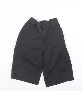 NEXT Boys Grey Polyester Blend Cropped Trousers Size 10 Years - Picture 1 of 12