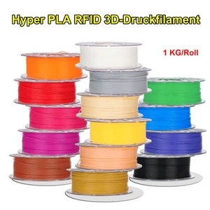Creality Hyper PLA RFID Filament 1,75 mm Wyższa wytrzymałość Czyste uzwojenie 1KG - Zdjęcie 1 z 117