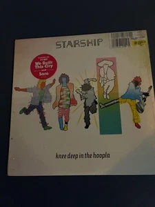 Starship - Knee Deep in the Hoopla Vinyl LP 1985 Grunt BXL1-5484-Shrink! Hype - Picture 1 of 4