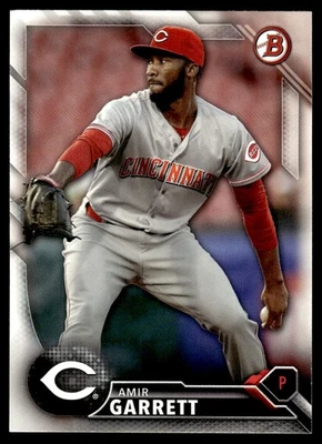 2016 Bowman Draft Picks & Prospects Amir Garrett Cincinnati Reds #BD-131 - Image 1 of 2