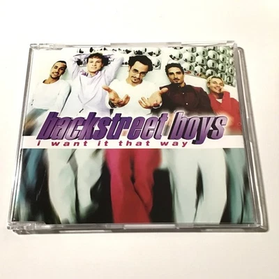 Backstreet Boys I Want It That Way CD Single Jive 1999 Pop Foto 1 de 4