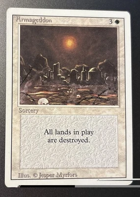 Magic The Gathering Armageddon Revised Edition MTG SORCERY - Image 1 of 3