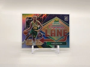 Gary Payton 2020-21 Donruss Optic #15 Express Lane plata Holo Prizm - Imagen 1 de 2